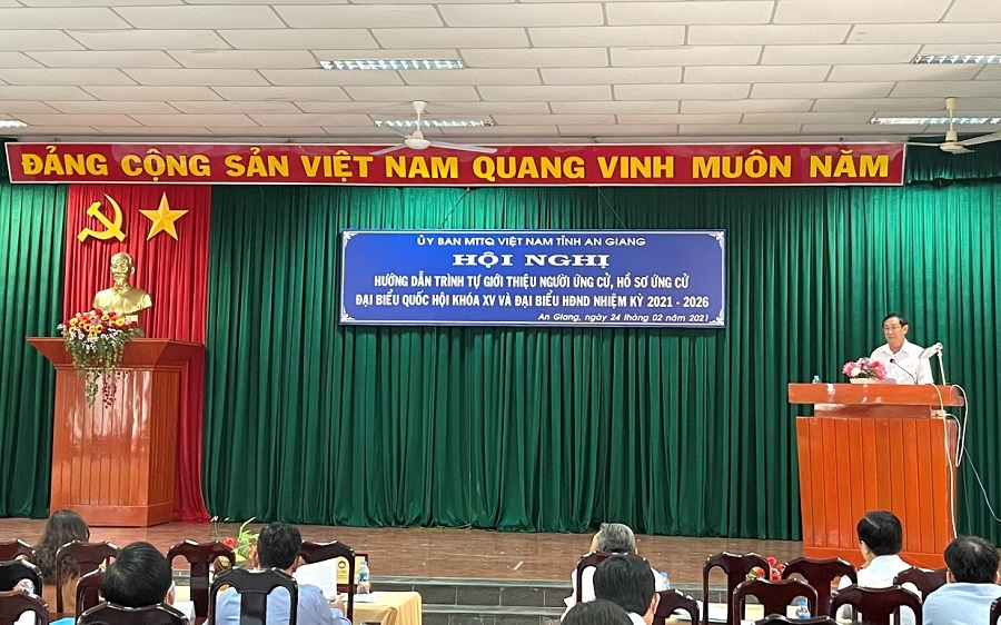 Hướng dẫn trình tự giới thiệu người ứng cử, hồ sơ ứng cử đại biểu Quốc hội khóa XV và đại biểu HĐND nhiệm kỳ 2021 – 2026