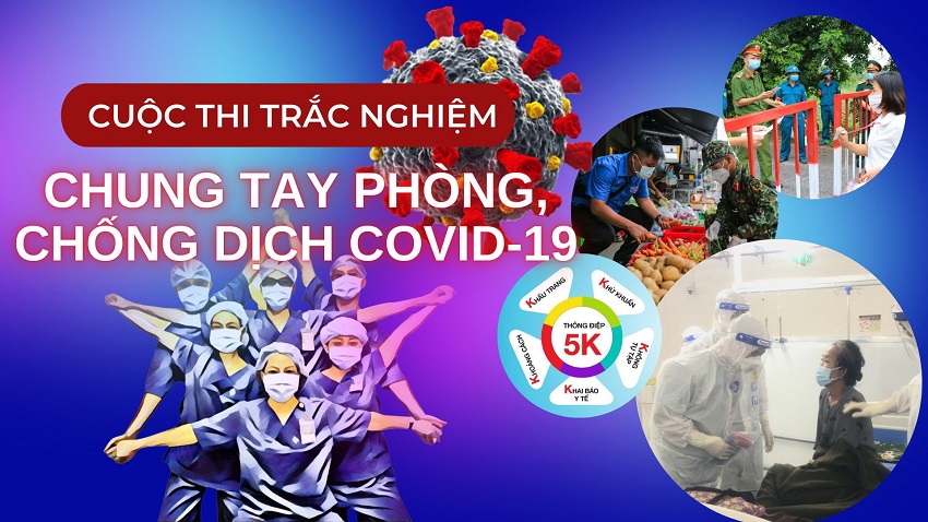 Cuộc thi trắc nghiệm “Chung tay phòng, chống dịch COVID-19” trên mạng xã  hội VCNet - NCOVI An Giang